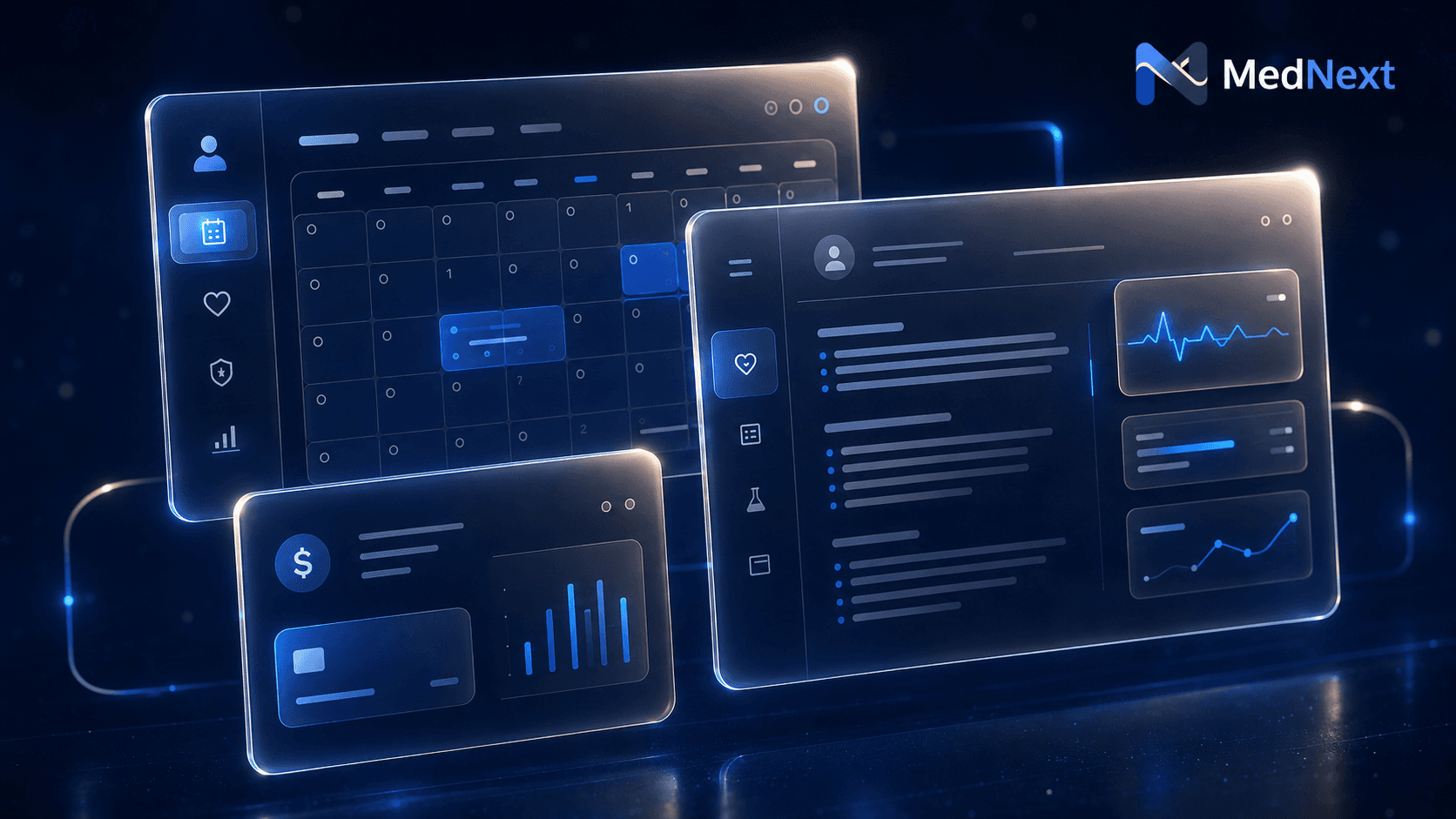 MedNext 2026 product ecosystem - 15 connected modules
